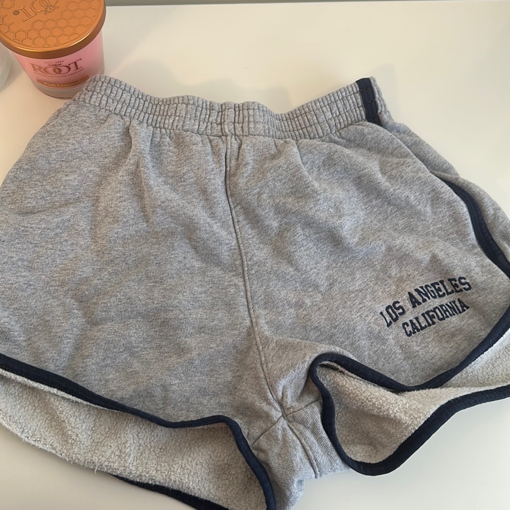 brandy melville grey shorts